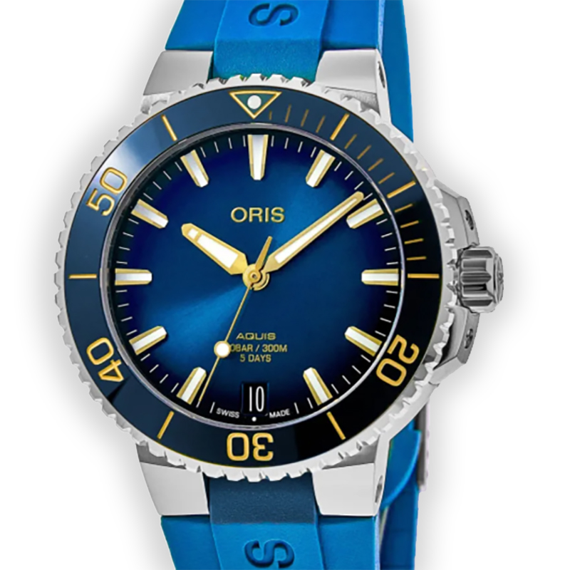 NEW ORIS AQUIS 01 400 7769 4125-07 4 22 75FC