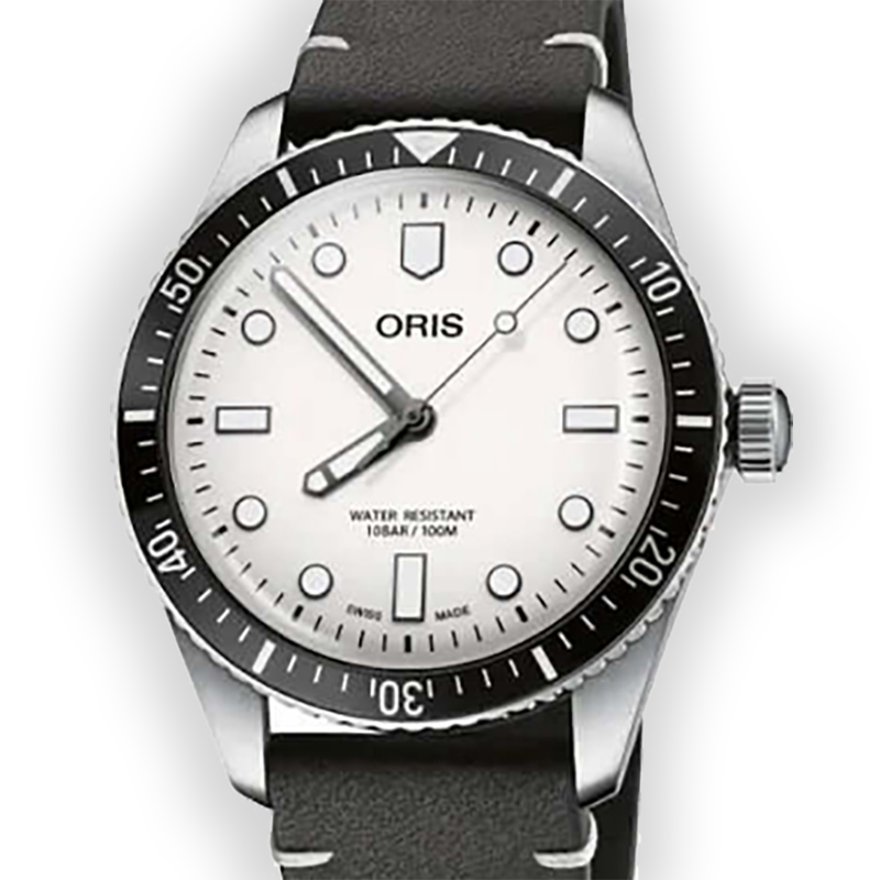 NEW ORIS DIVERS 01 733 7707 4051 OSC-HEL-SET