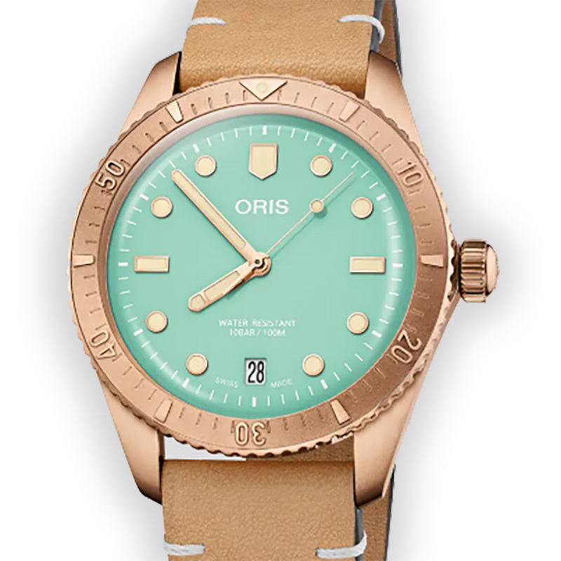 NEW ORIS DIVERS 01 733 7771 3157-07 5 19 04BR