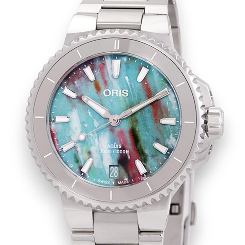 NEW ORIS AQUIS 01 733 7792 4150-07 8 19 05P