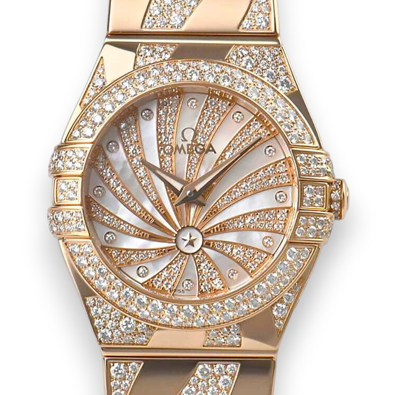 NEW OMEGA CONSTELLATION 123.55.24.60.55.011
