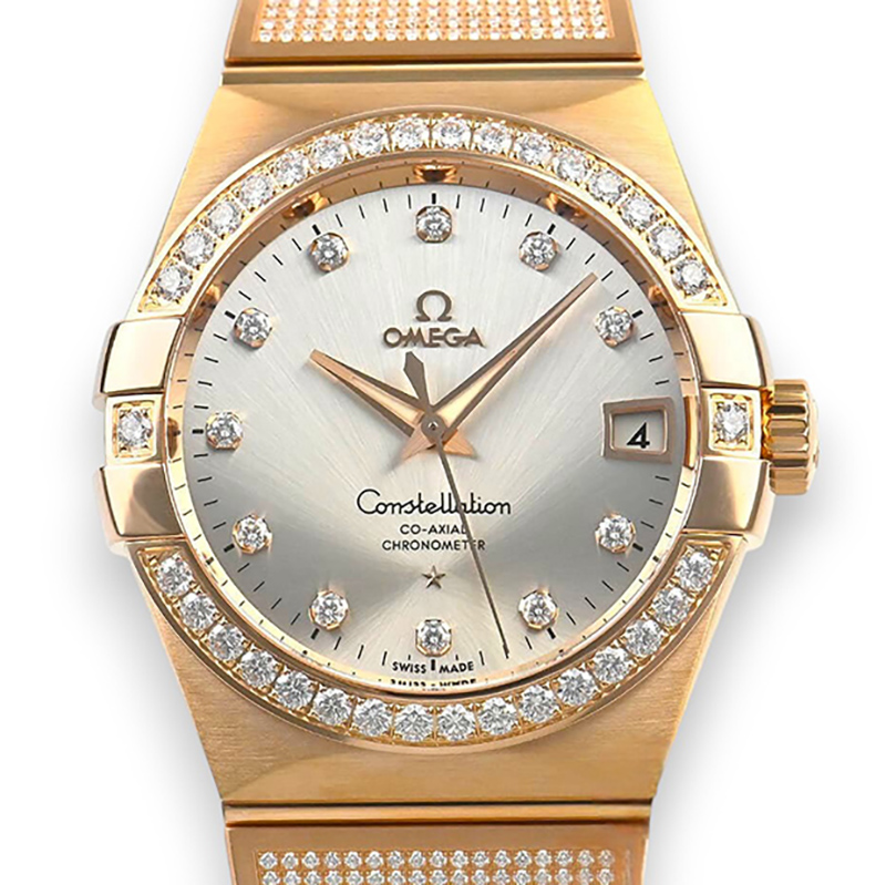 NEW OMEGA CONSTELLATION 123.55.38.21.52.005