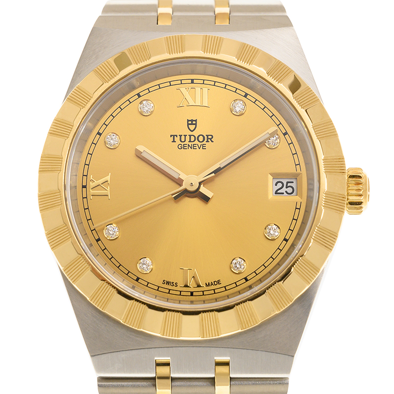 NEW TUDOR TUDOR ROYAL 28403GCH-J