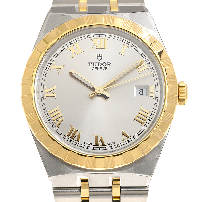 NEW TUDOR TUDOR ROYAL 28503-91033-SILVER