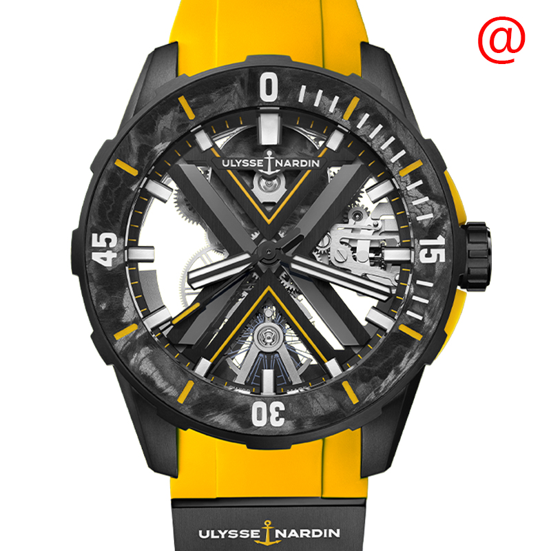 NEW ULYSSE NARDIN DIVERS 3723-170LE-2A-BLACK/3B