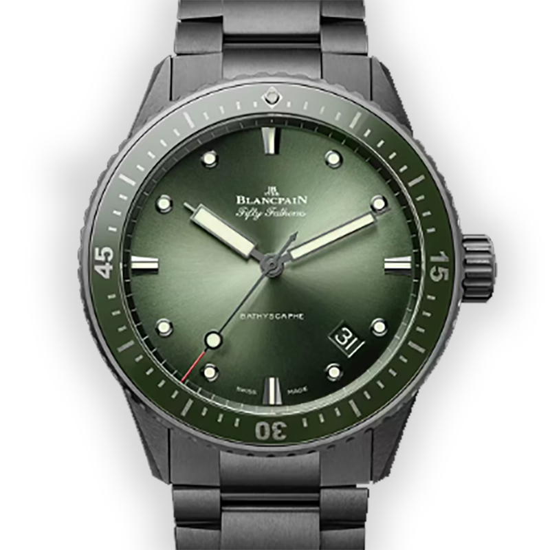 NEW BLANCPAIN FIFTY FATHOMS 5000-0153-01S
