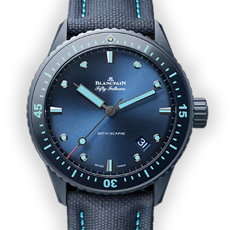 NEW BLANCPAIN FIFTY FATHOMS 5000A-0640-O52A