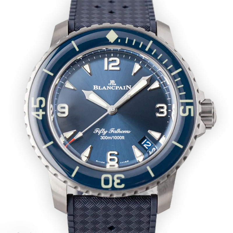 NEW BLANCPAIN FIFTY FATHOMS 5010-12B40-O64B