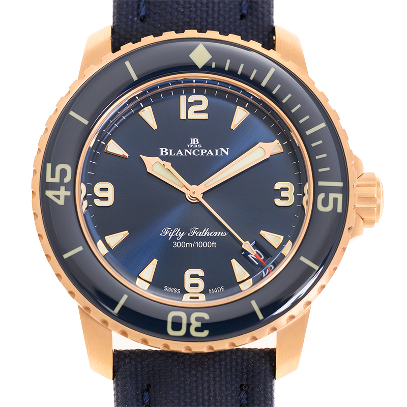 NEW BLANCPAIN FIFTY FATHOMS 5010-36B40-O52A