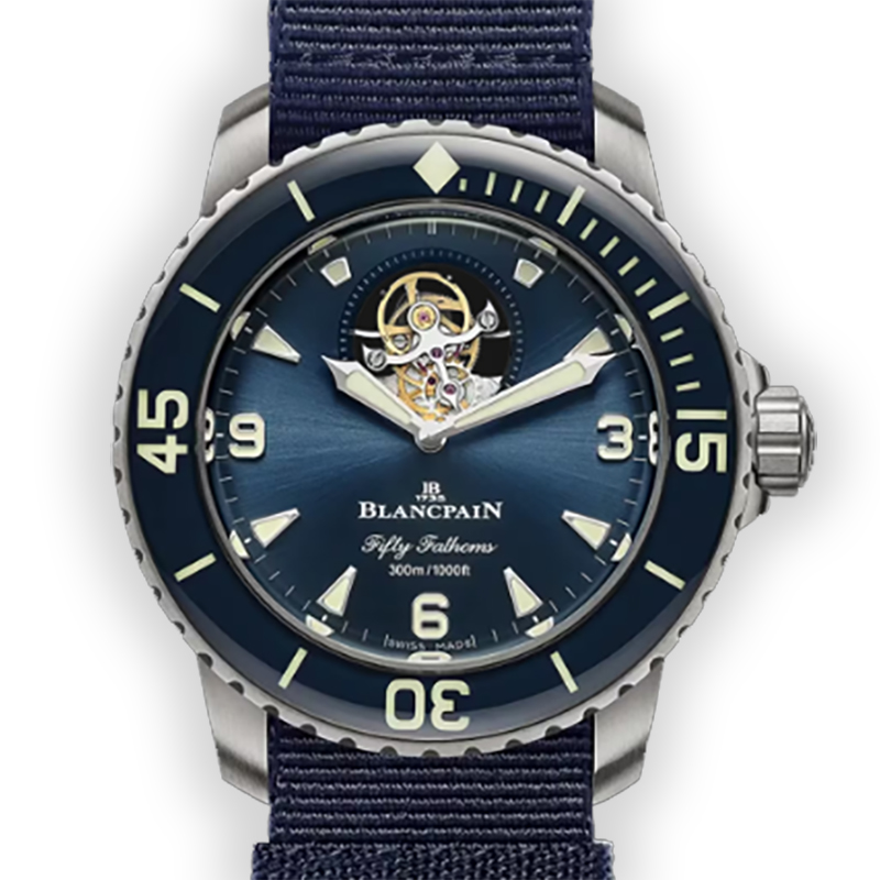 NEW BLANCPAIN FIFTY FATHOMS 5025-12B40-NAOA