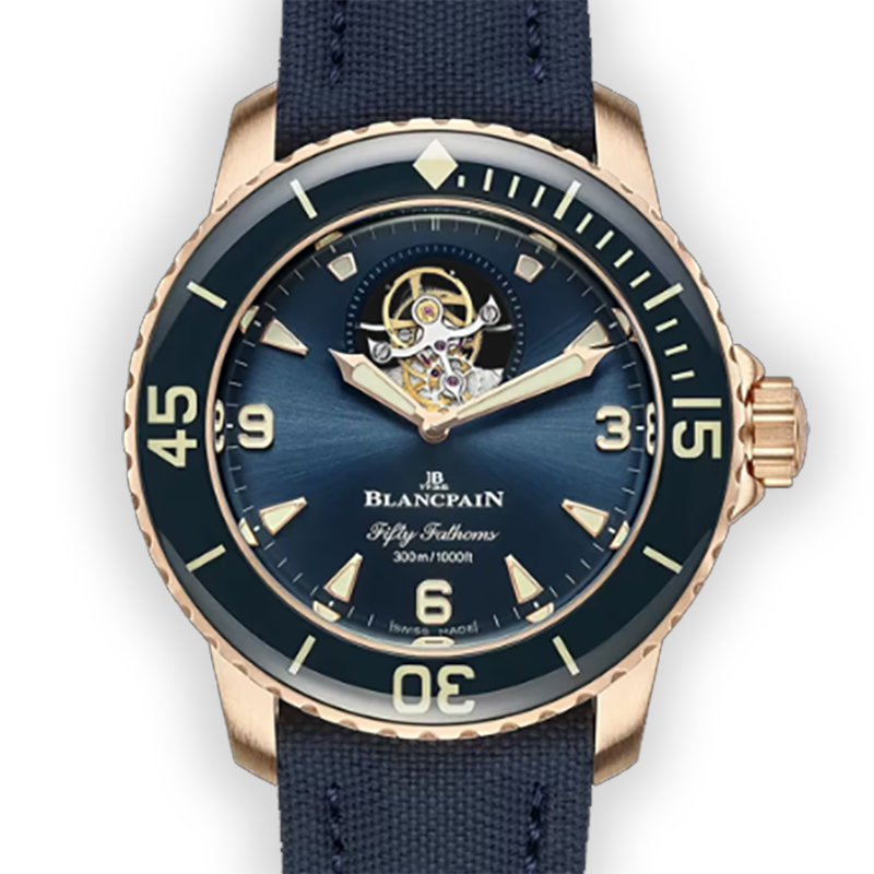 NEW BLANCPAIN FIFTY FATHOMS 5025-36B40-O52B