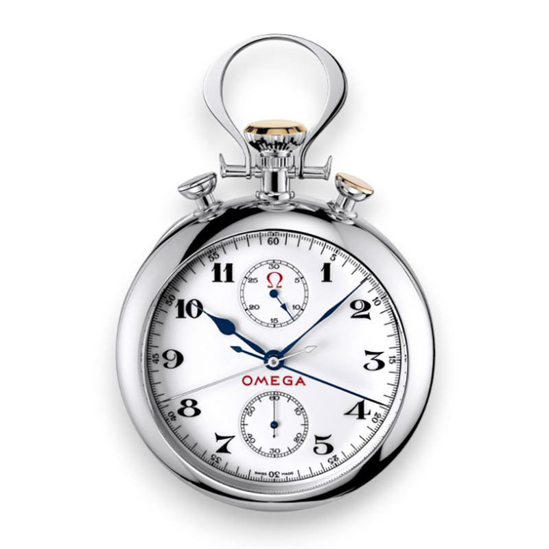 NEW OMEGA OLYMIPC POCKET WATCH SPECIALITIES 5110.20.00