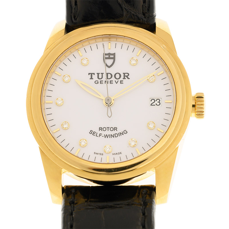 NEW TUDOR GLAMOUR DATE 55008-10DI-WT-LS