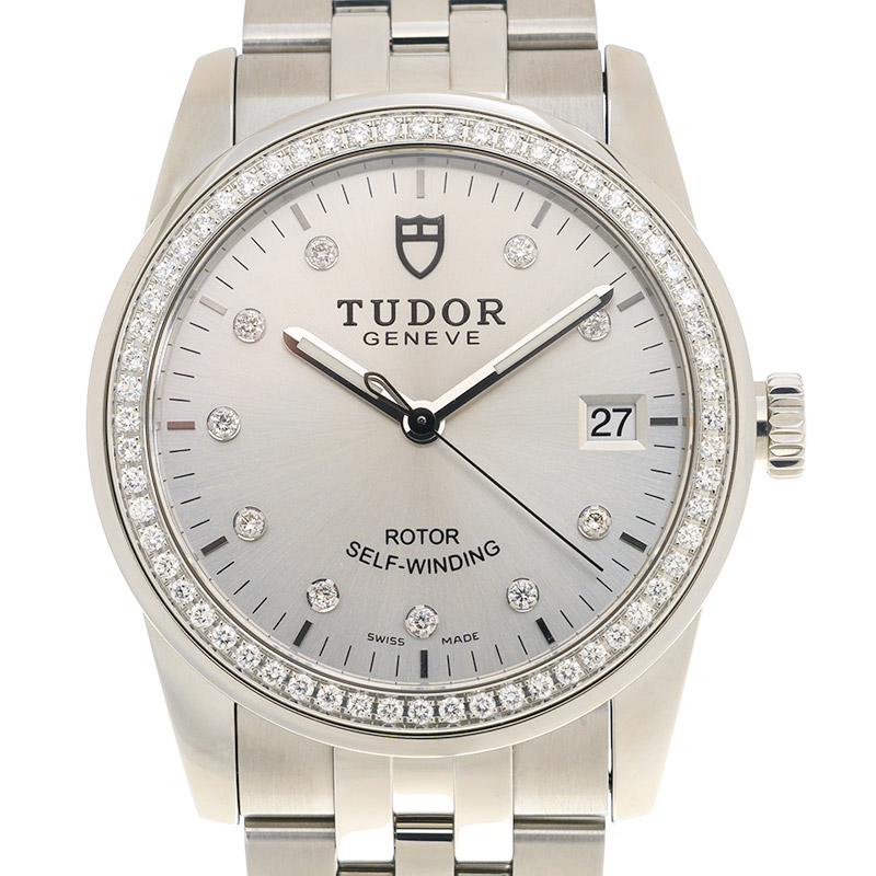 NEW TUDOR GLAMOUR DATE 55020-D-68050-10DI-SV