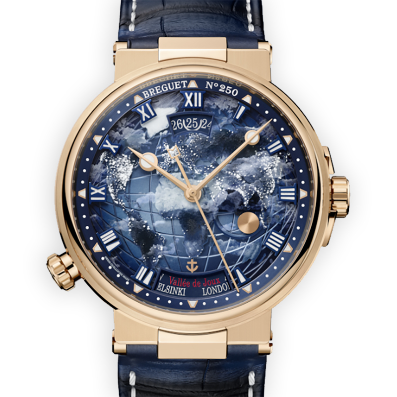 NEW BREGUET MARINE 5555BH/YS/9WV