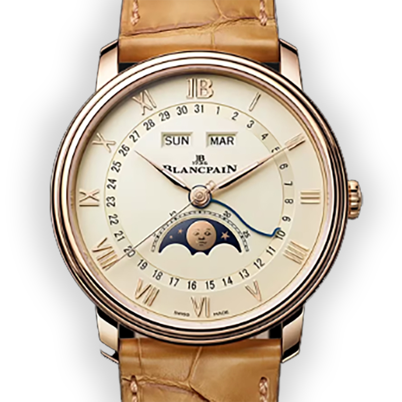 NEW BLANCPAIN VILLERET 6654N-3642-55B