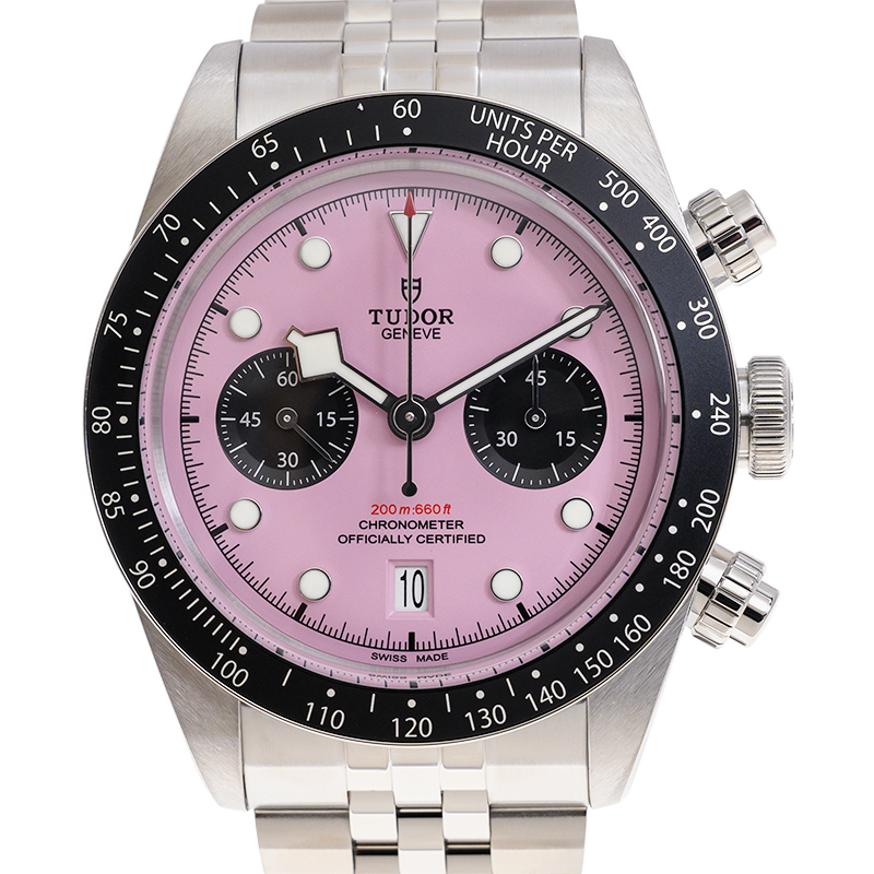 NEW TUDOR BLACK BAY CHRONO PINK 79360N-0019