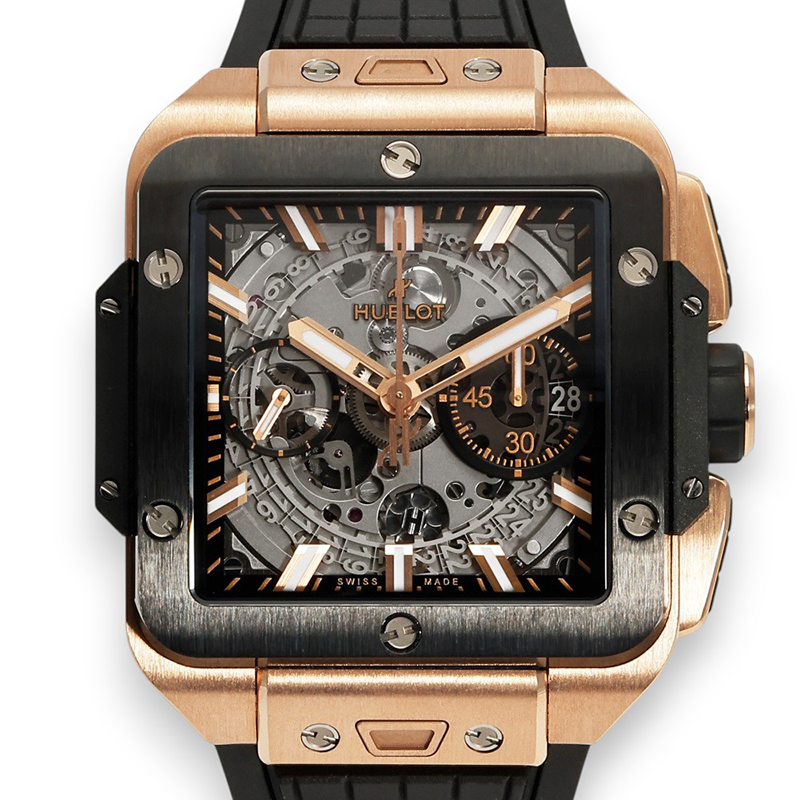 NEW HUBLOT SQUARE BANG 821.OM.0180.RX