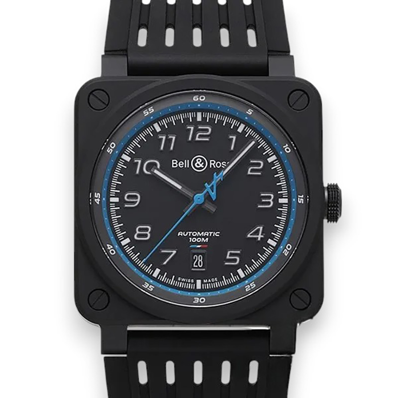 NEW BELL&ROSS BR 03 BR0392-A522-CE/SRB