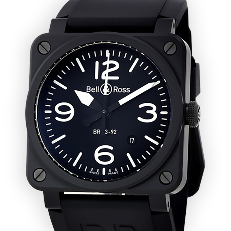 NEW BELL&ROSS BR 03 BR0392-BL-CE