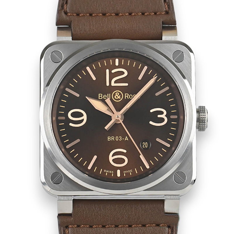NEW BELL&ROSS BR 03 BR03A-GH-ST/SCA