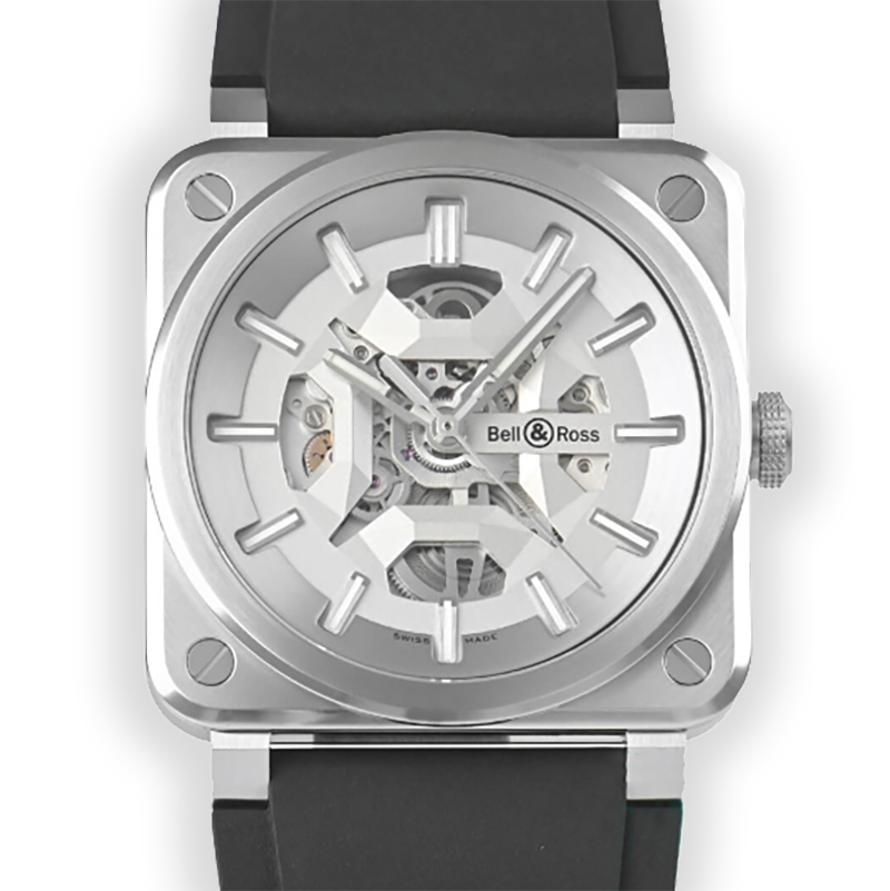 NEW BELL&ROSS BR 03 BR03A-GR-SKST/SRB