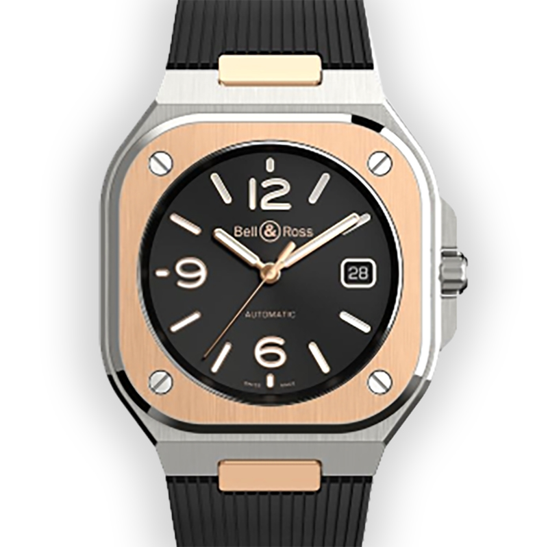 NEW BELL&ROSS BR 05 BR05A-BL-STPG/SRB