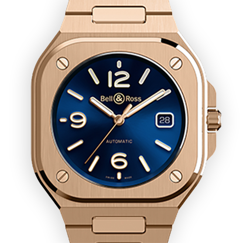 NEW BELL&ROSS BR 05 BR05A-BLU-PG/SPG