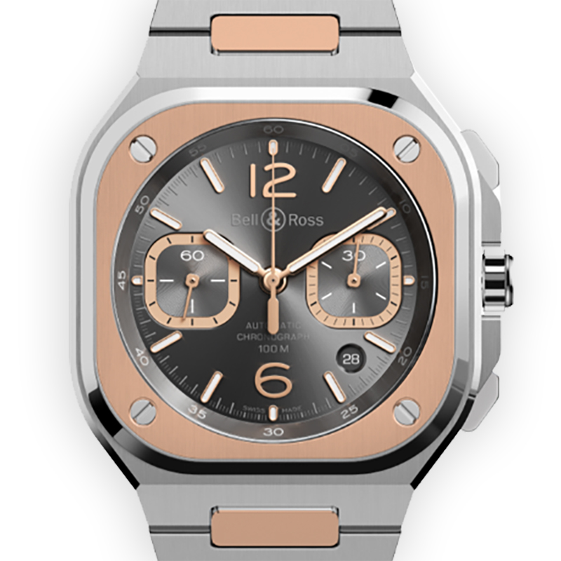 NEW BELL&ROSS BR 05 BR05C-RTH-STPG/SSG