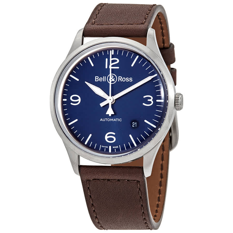 NEW BELL&ROSS VINTAGE BRV192-BLU-ST/SCA