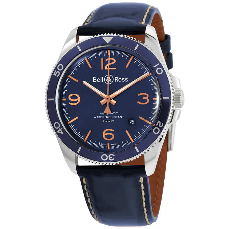 NEW BELL&ROSS VINTAGE BRV292-BU-G-ST/SCA