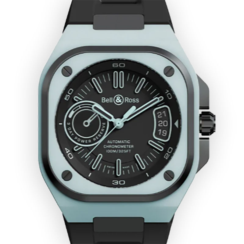 NEW BELL&ROSS BR-X5 BRX5R-BLUM-TC/SRB
