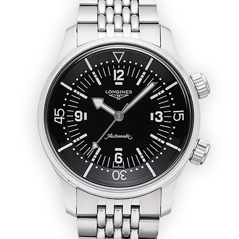 NEW LONGINES LEGEND DIVER L3.764.4.50.7