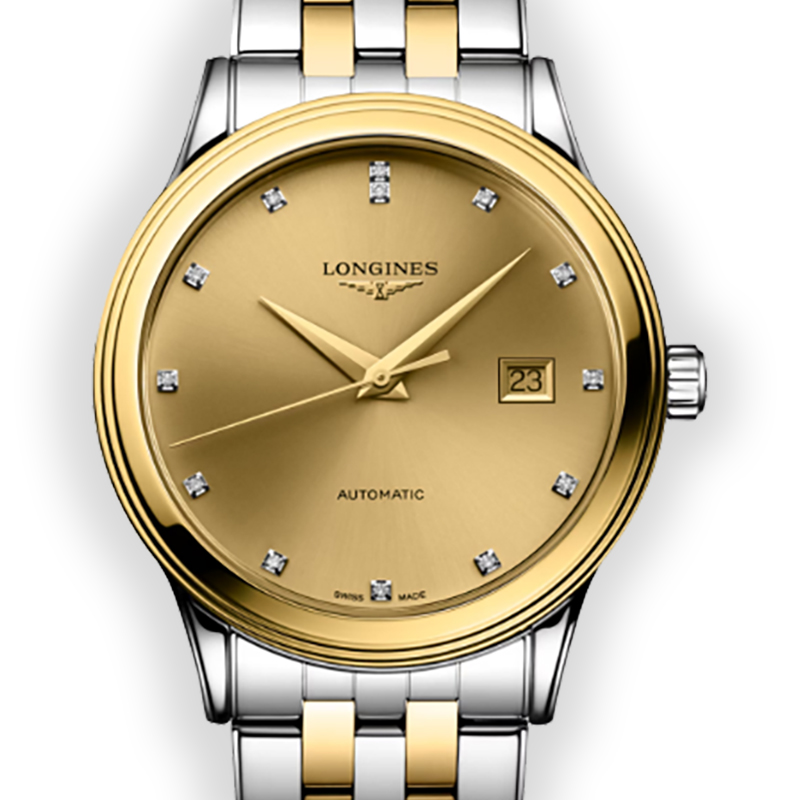 NEW LONGINES FLAGSHIP L4.984.3.38.7