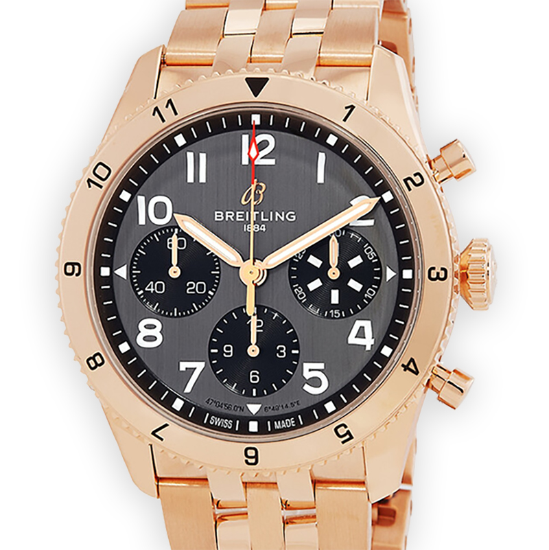 NEW BREITLING CLASSIC AVI R233801A1B1R1