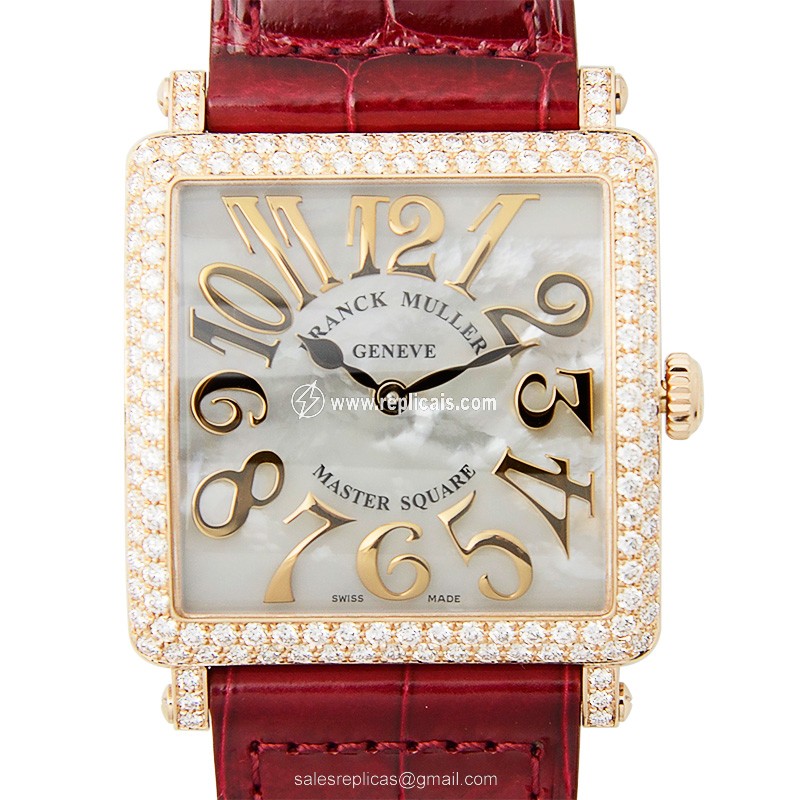 FRANCK MULLER MASTER SQUARE 6002 M B QZ REL MOP V D (5N) 1