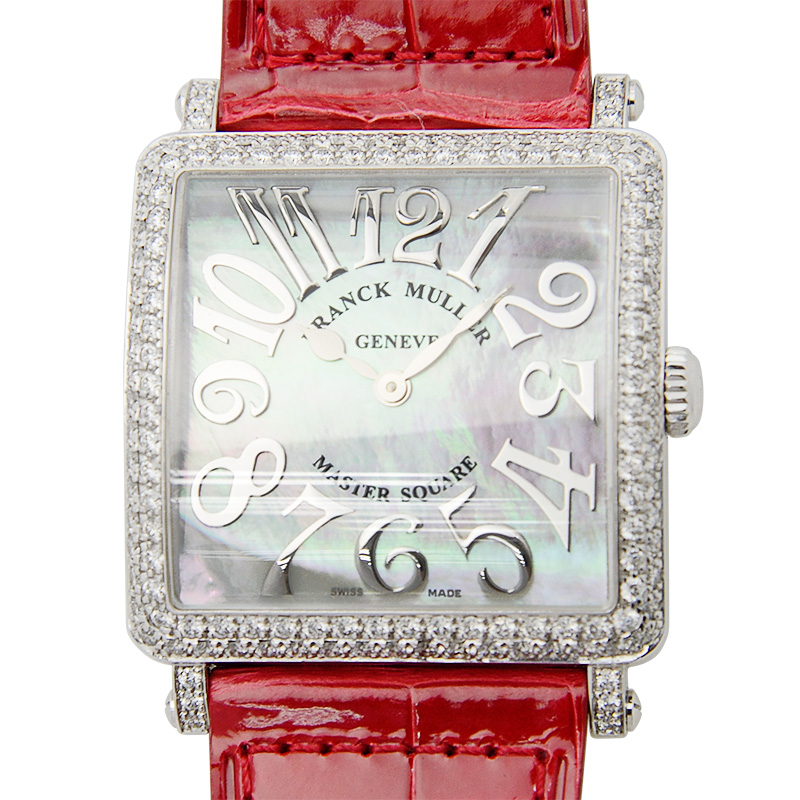 NEW FRANCK MULLER MASTER SQUARE 6002 M QZ REL V MOP D (OG) 1
