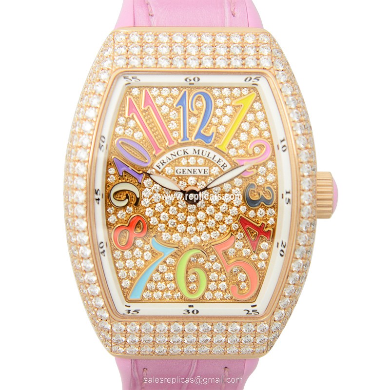 FRANCK MULLER VANGUARD V 32 QZ D CD COL DRM (5N.RS) 1