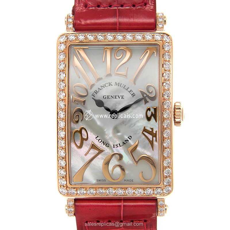 FRANCK MULLER LONG ISLAND 952 QZ REL MOP D 1R (5N) 1