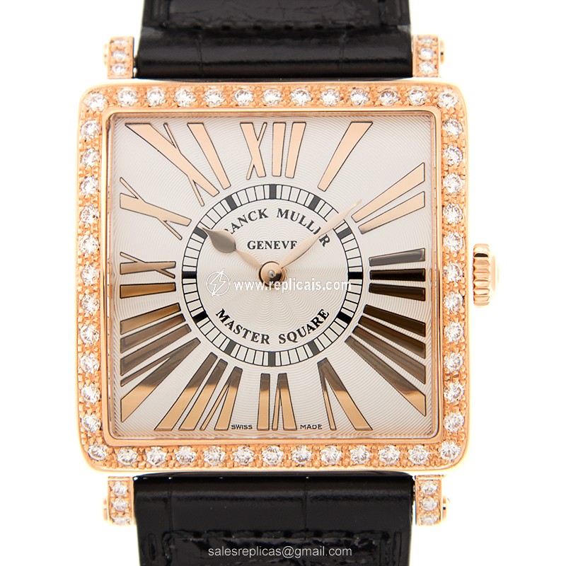 FRANCK MULLER MASTER SQUARE 6002 M B QZ REL R D 1R (5N) 1