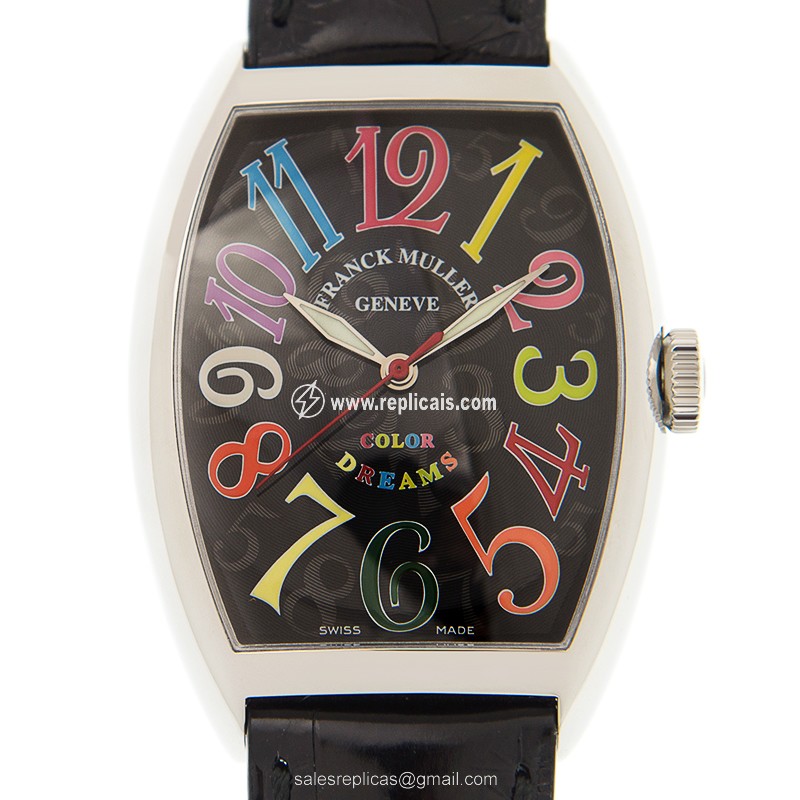 FRANCK MULLER CINTREE CURVEX 7851 SC COL DRM (AC) - BLACK 1