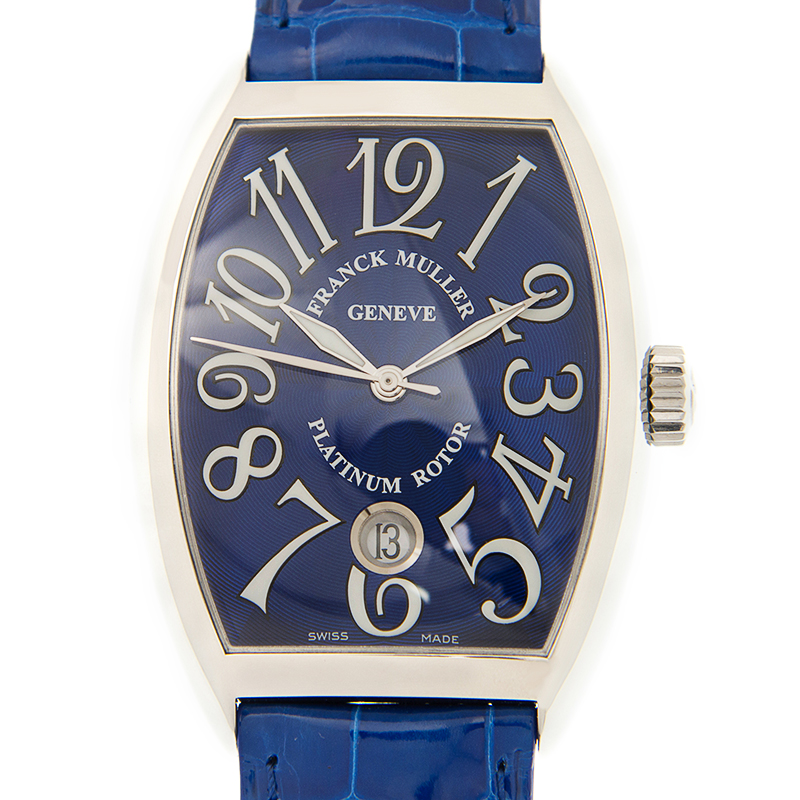 NEW FRANCK MULLER CINTREE CURVEX 7851 SC DT (AC) - BLUE 1