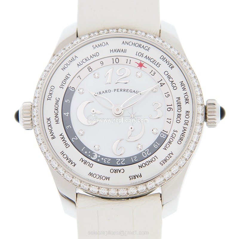 GIRARD PERREGAUX 1996 WW.TC 49860D11A761-BK7A 1