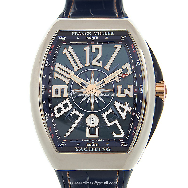 FRANCK MULLER VANGUARD V 45 SC DT YACHTING STG (AC.BL) 1