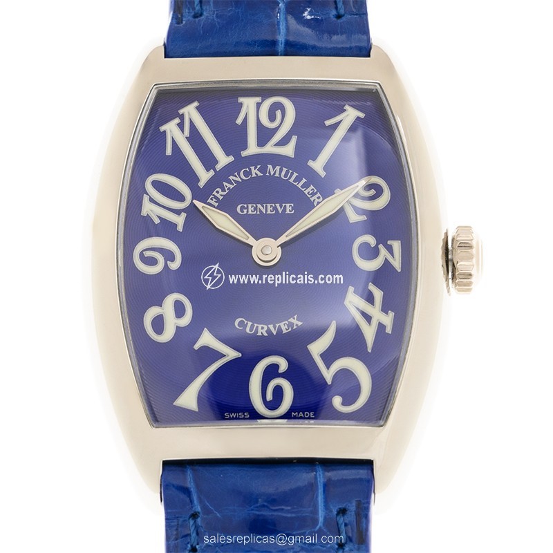 FRANCK MULLER CINTREE CURVEX 7502 QZ (AC) - DARK BLUE 1