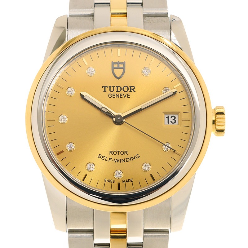 NEW TUDOR GLAMOUR DATE 55003-68053-10DI-CH 1
