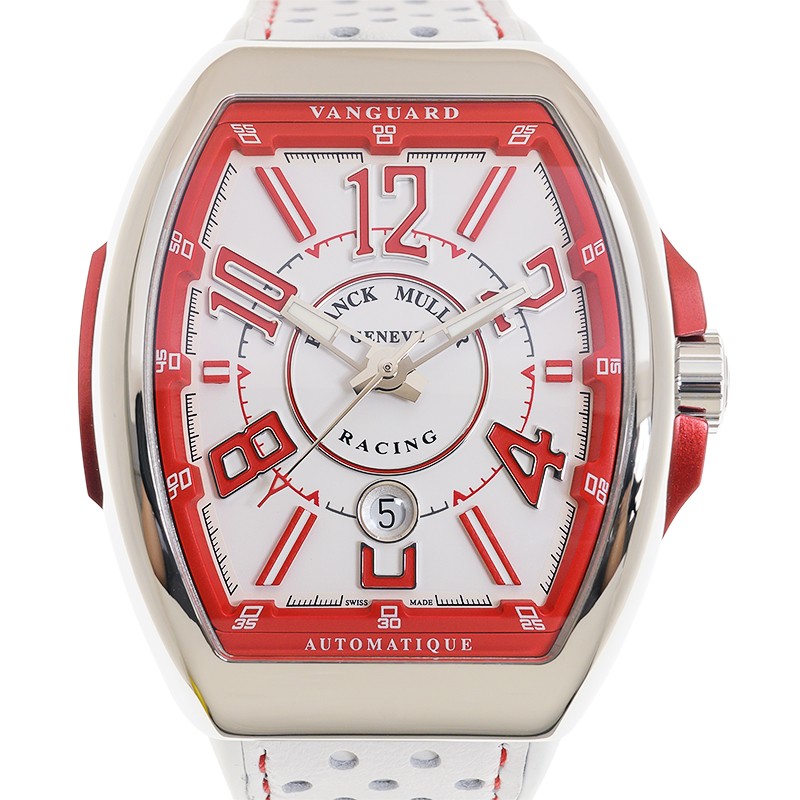 NEW FRANCK MULLER VANGUARD RACING V 45 SC DT RCG AC ER (BLC.BLC.RGE) 1