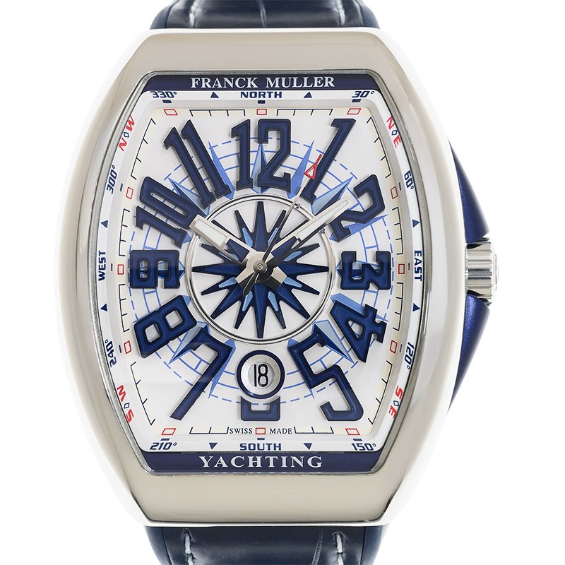 NEW FRANCK MULLER VANGUARD YACHTING V 41 SC DT YACHTING (AC.BL.BLC) 1