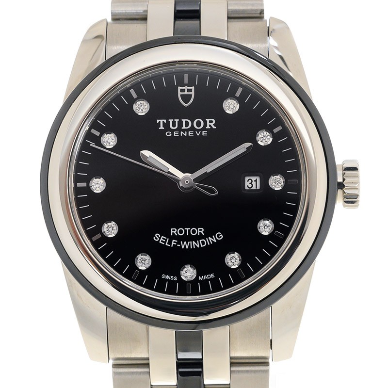 NEW TUDOR GLAMOUR DATE 53010N-68030N-11DI-BK 1