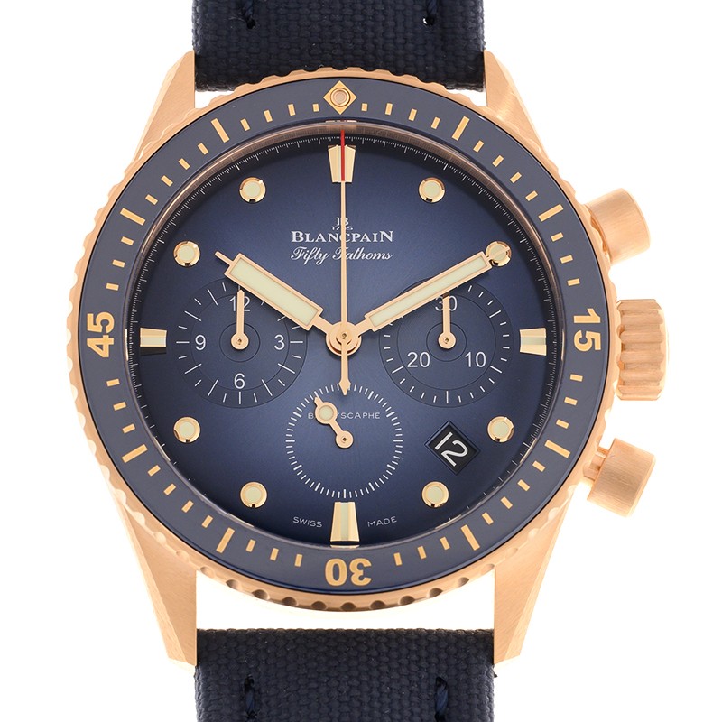 NEW BLANCPAIN FIFTY FATHOMS 5200-3640-O52B 1